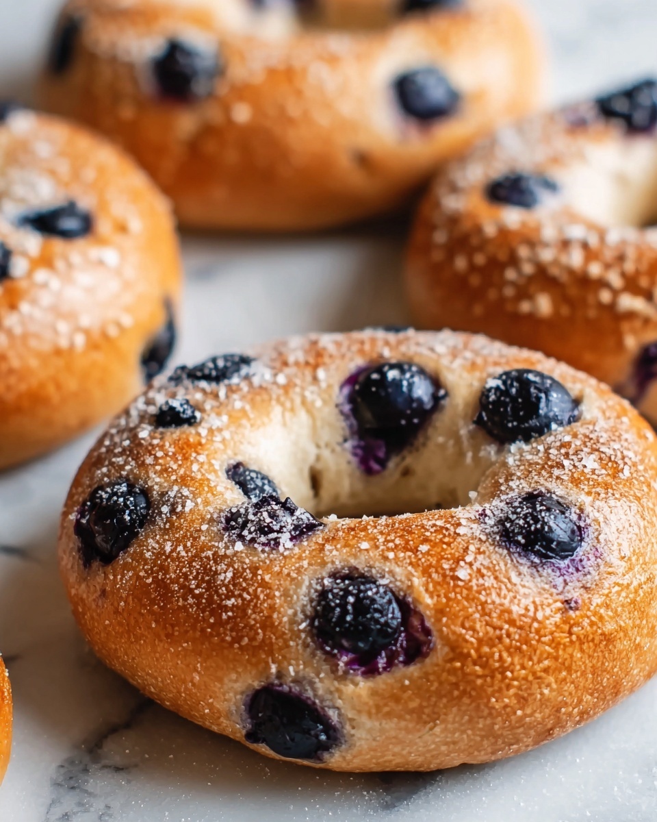 High Protein Blueberry Bagels Recipe - Recipe Image