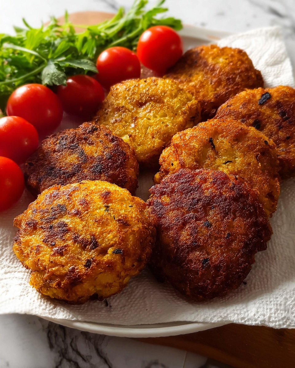 Cornmeal Onion Patties Recipe - Recipe Image