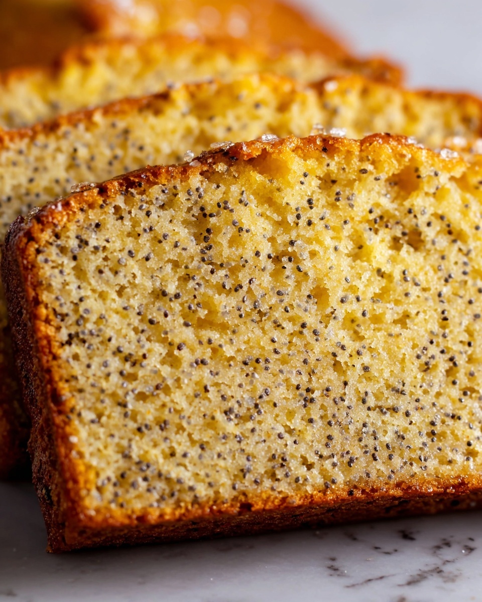Healthy Oatmeal Lemon Poppy Seed Bread Recipe - Recipe Image
