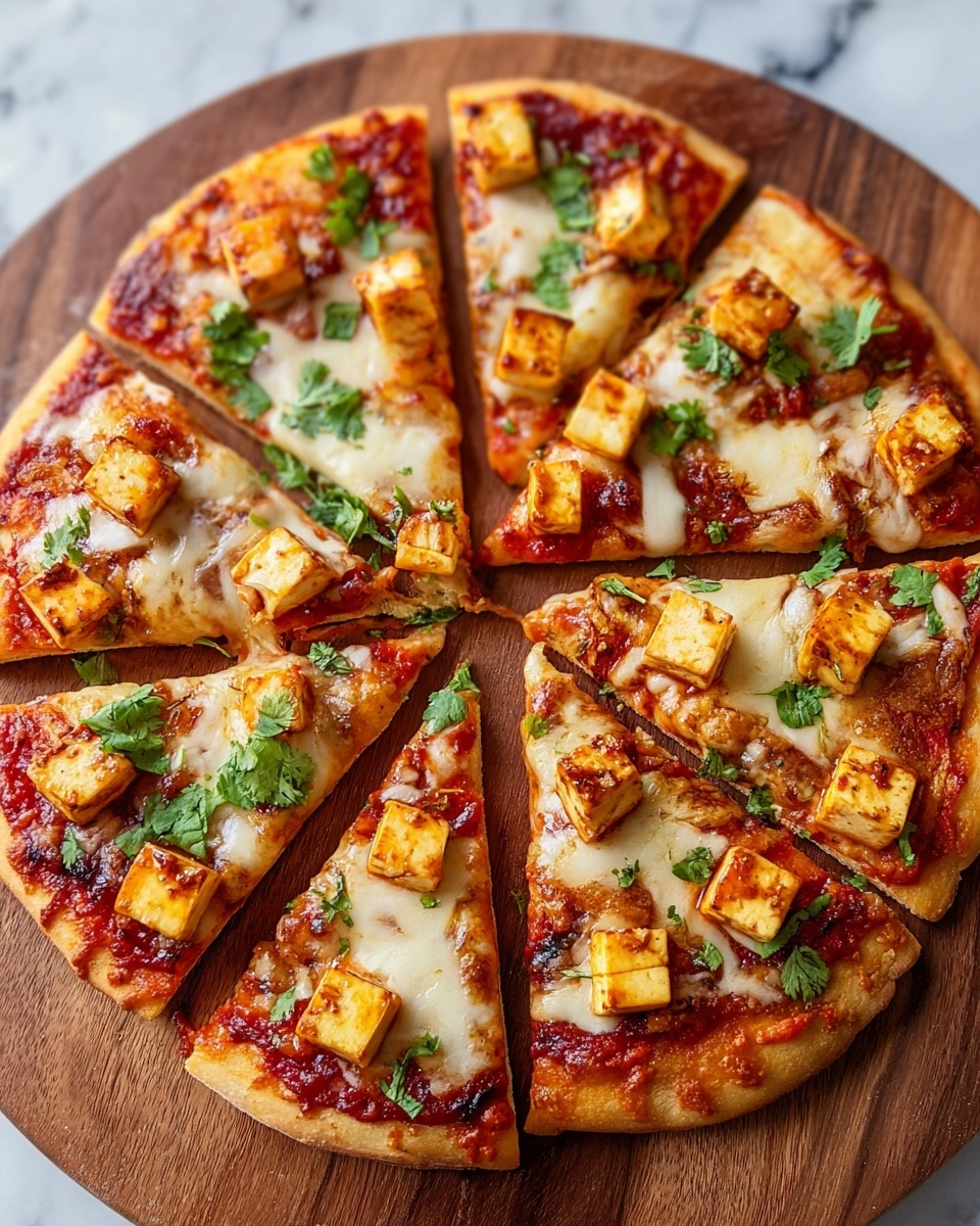 Schezwan Paneer Pizza Recipe - Recipe Image