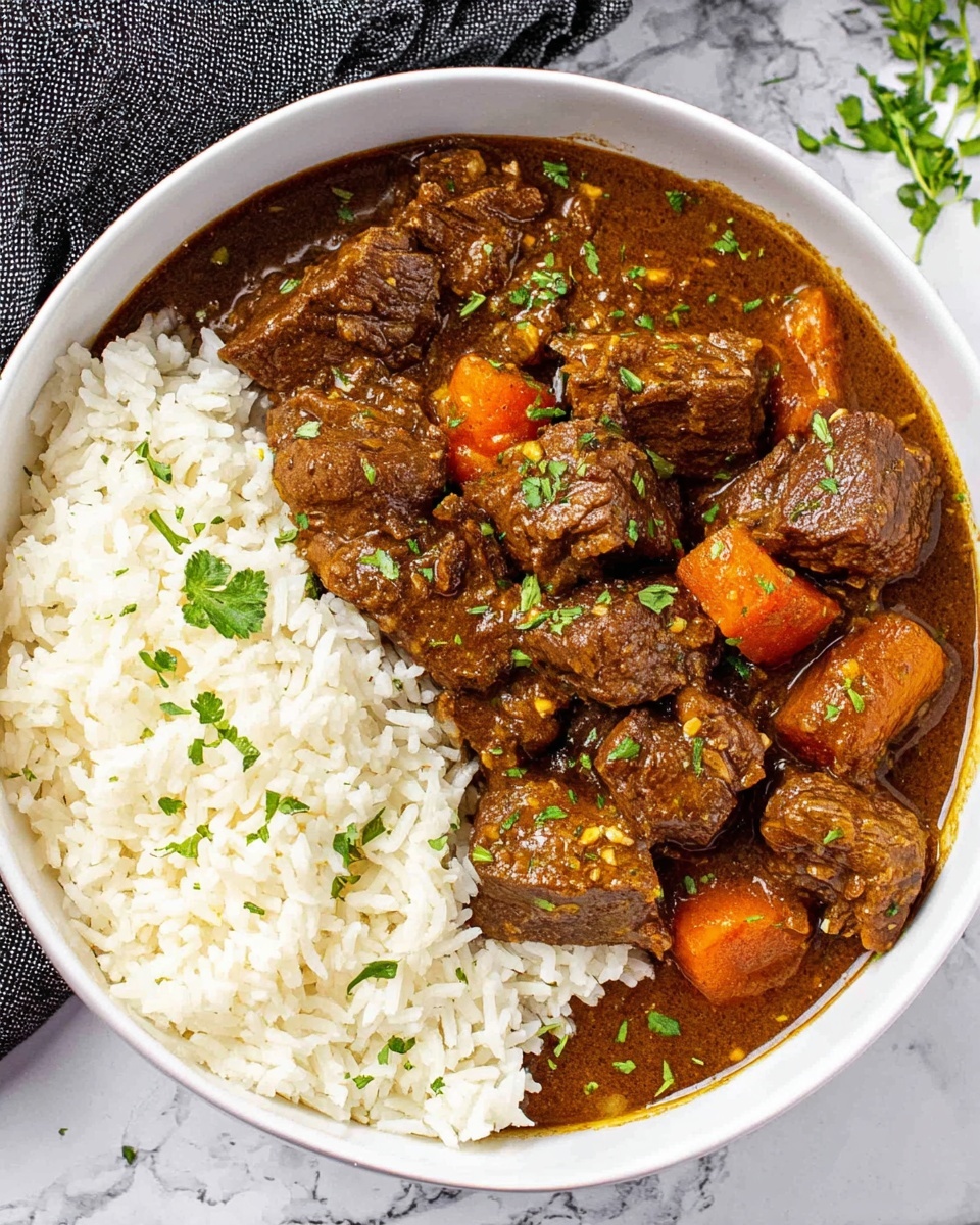 Slow Cooker Beef Madras Recipe - Recipe Image