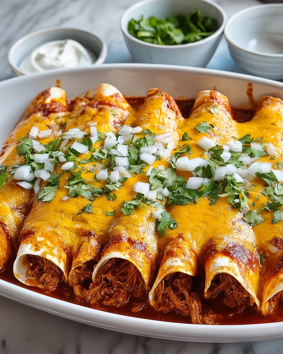 Carnitas Enchiladas: A Flavorful Twist on a Classic Recipe - Recipe Image
