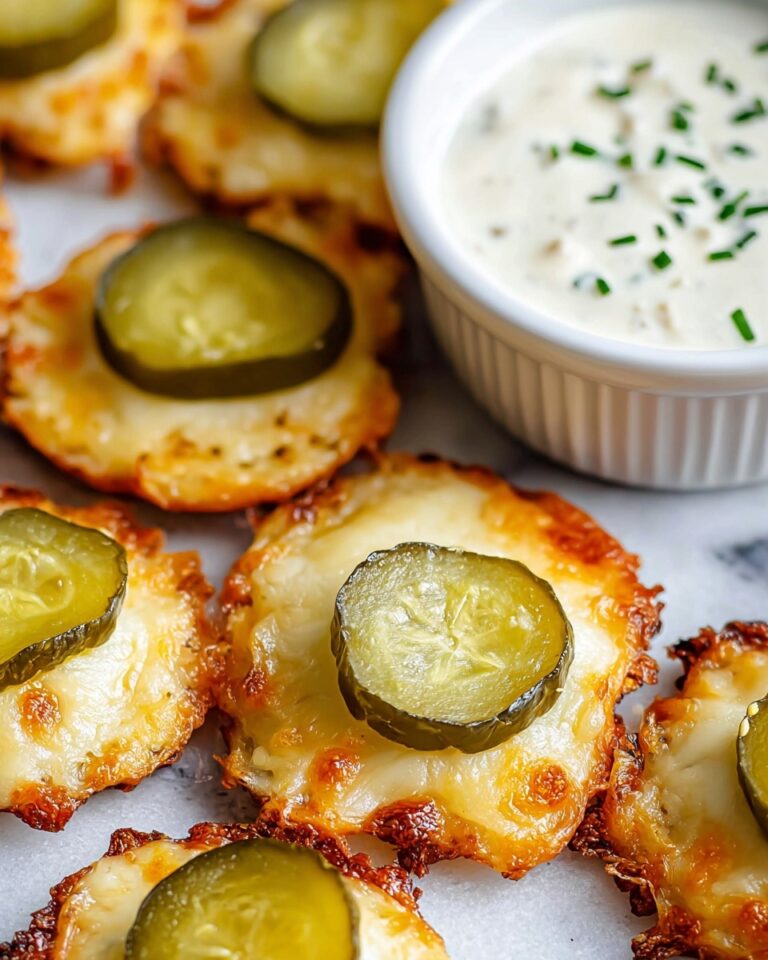 Cheesy Pickle Chips Recipe
