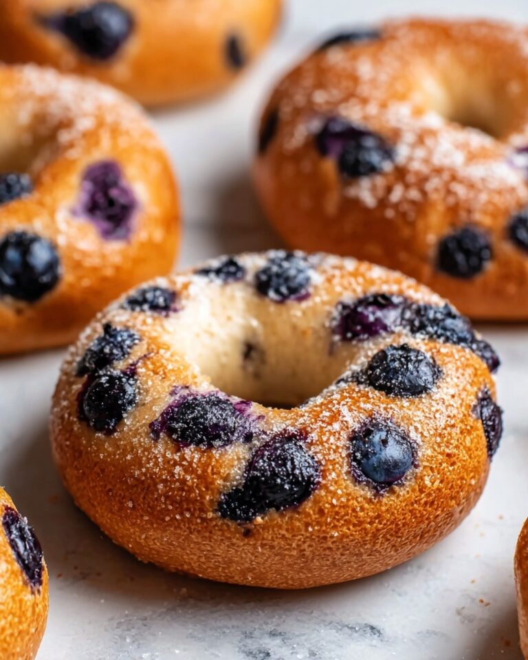 High Protein Blueberry Bagels Recipe