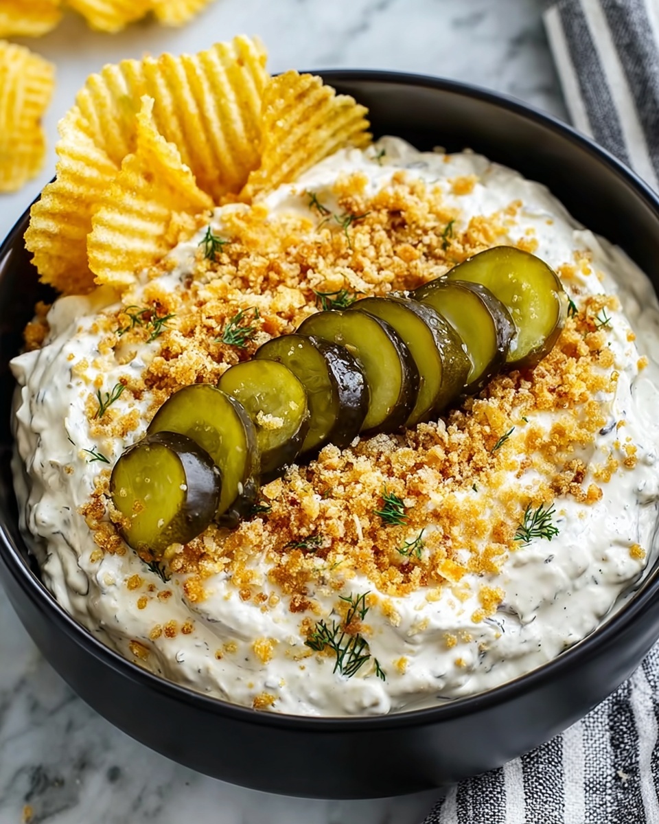 Fried Pickle Ranch Dip Recipe - Recipe Image