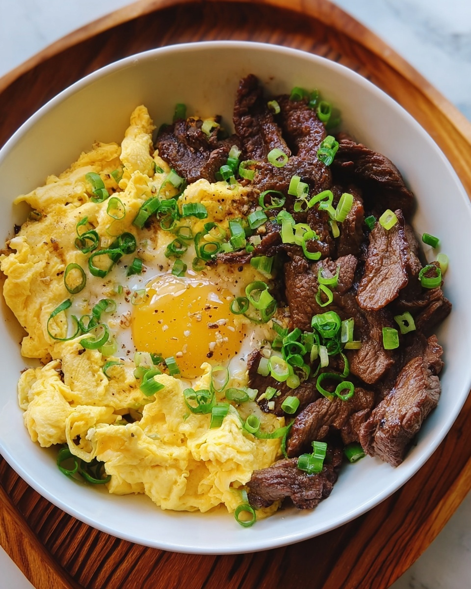 Chinese Beef and Eggs Recipe - Recipe Image