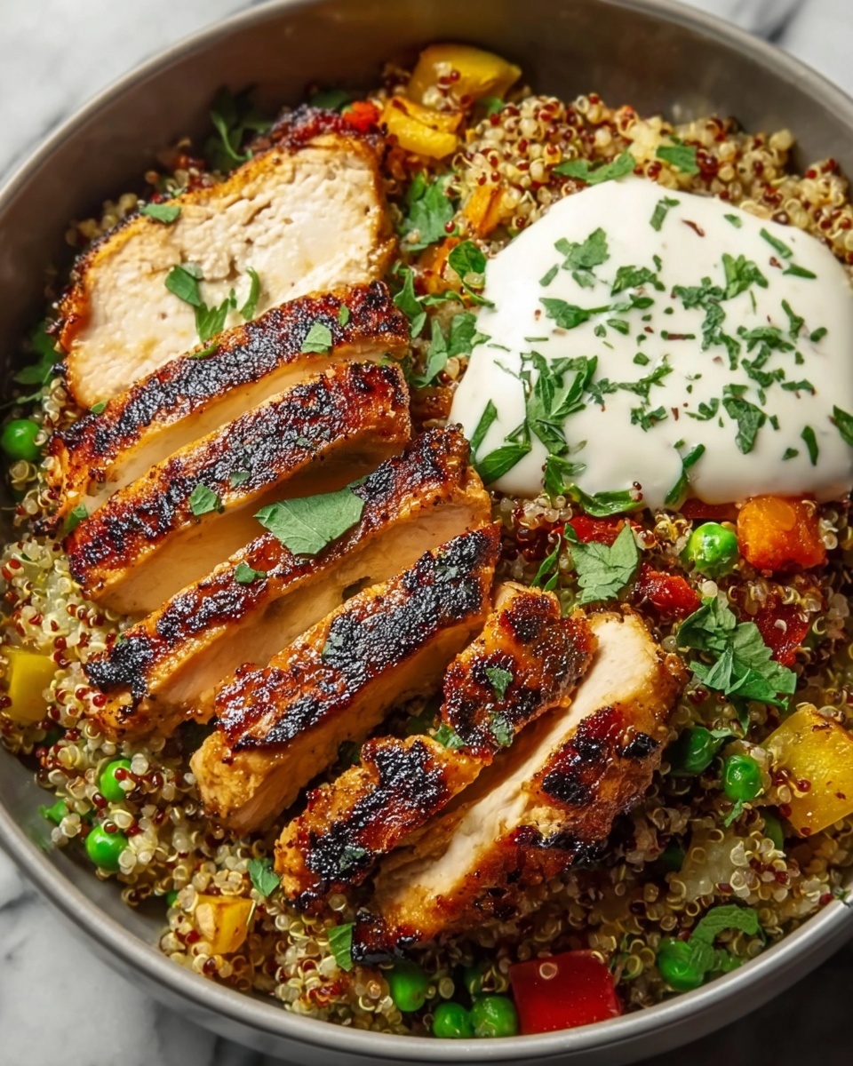 Chicken Quinoa Bowl Recipe - Recipe Image