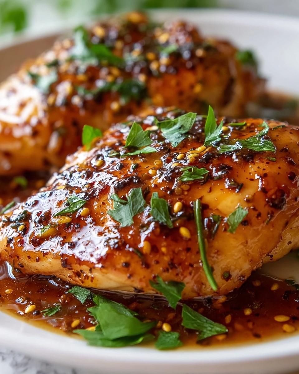Baked Honey Dijon Chicken Recipe - Recipe Image