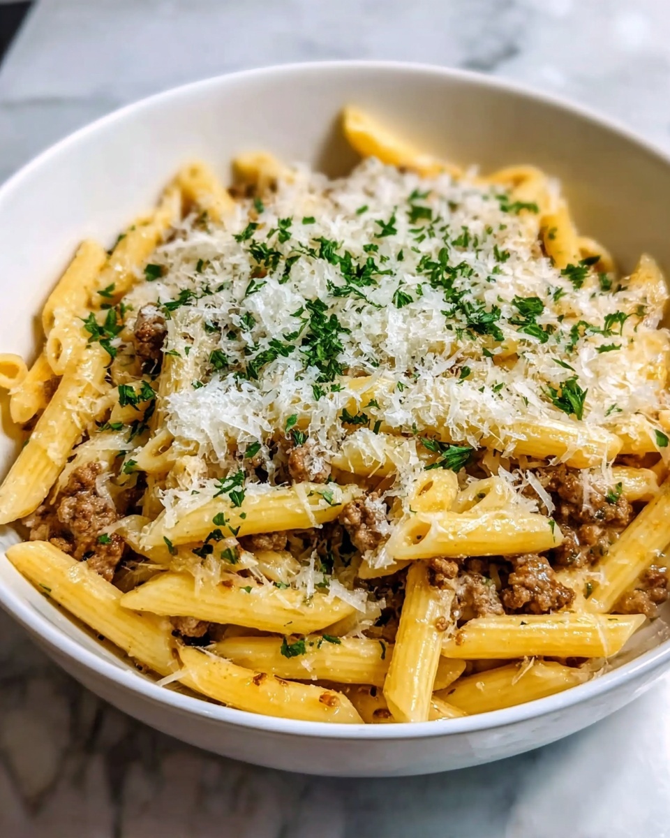 Creamy Sausage Pasta Recipe - Recipe Image