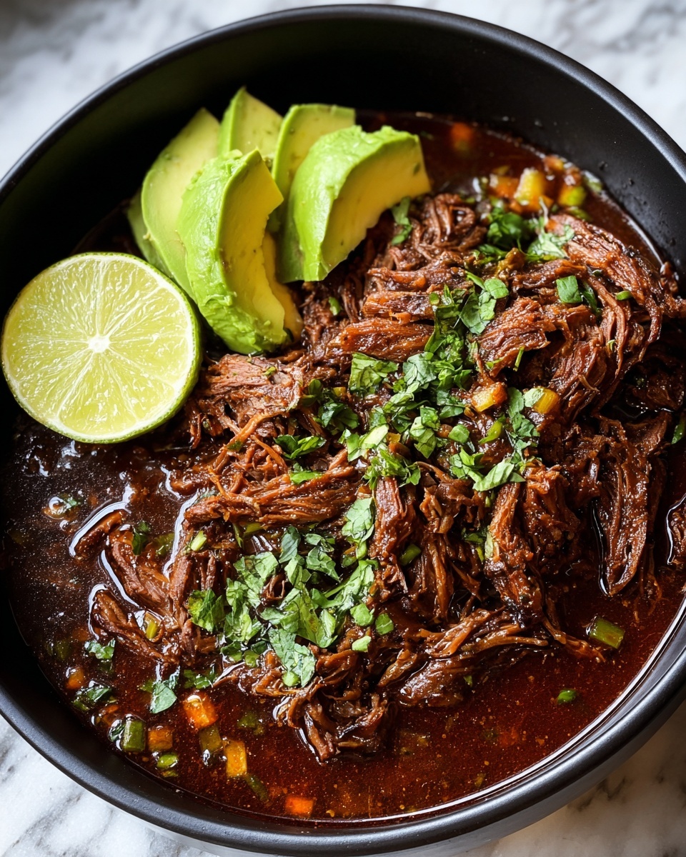 Braised Beef Barbacoa Recipe - Recipe Image