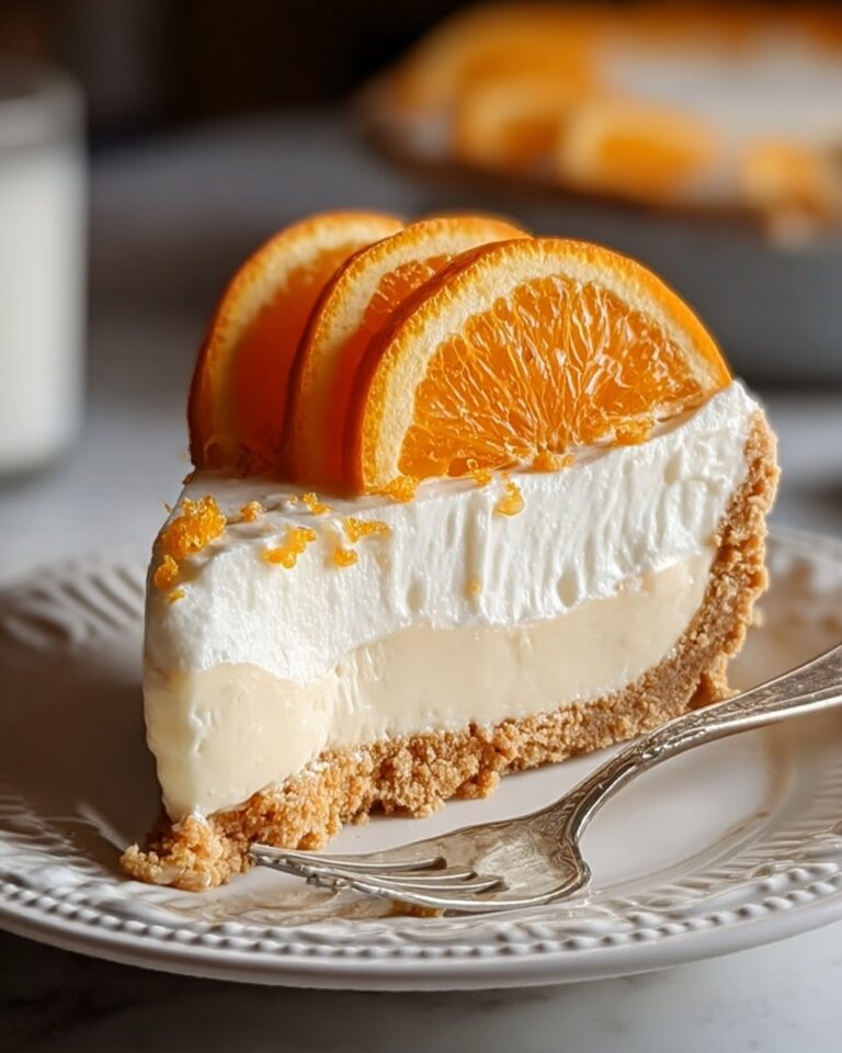 No-Bake Orange Creamsicle Cheesecake Recipe
