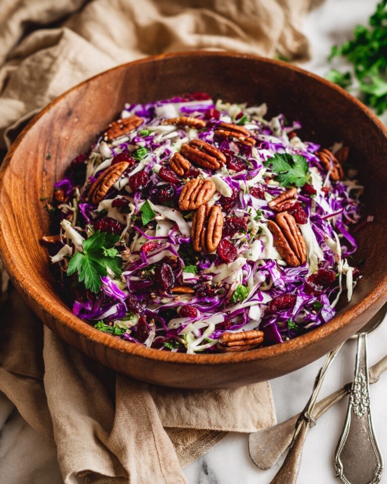 Cranberry Pecan Slaw Recipe