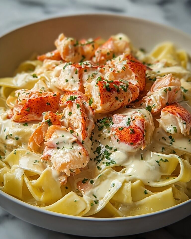Cajun Lobster, Crab, and Salmon Alfredo Recipe