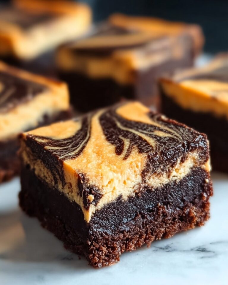 Halloween Cream Cheese Swirl Brownies Recipe