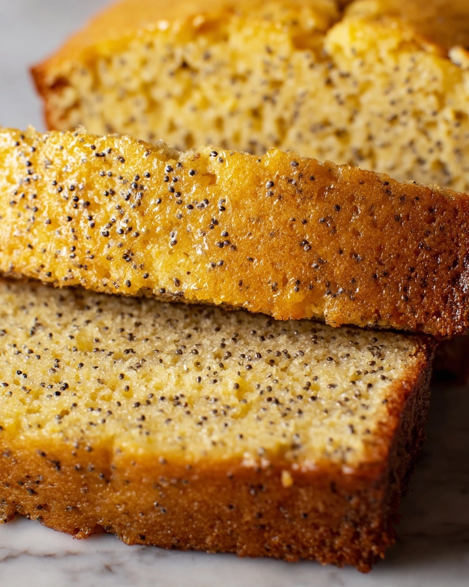 Healthy Oatmeal Lemon Poppy Seed Bread Recipe - Recipe Image