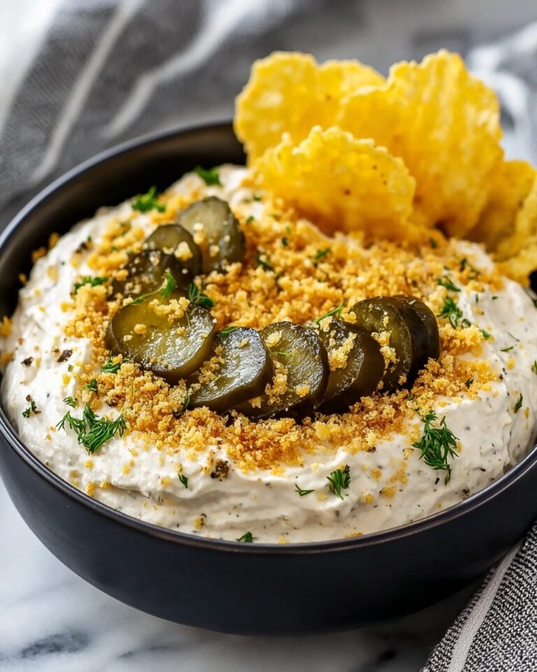 Fried Pickle Ranch Dip Recipe