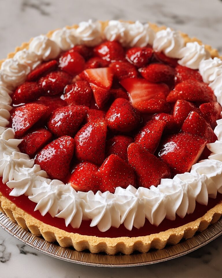 Strawberry Icebox Pie Recipe