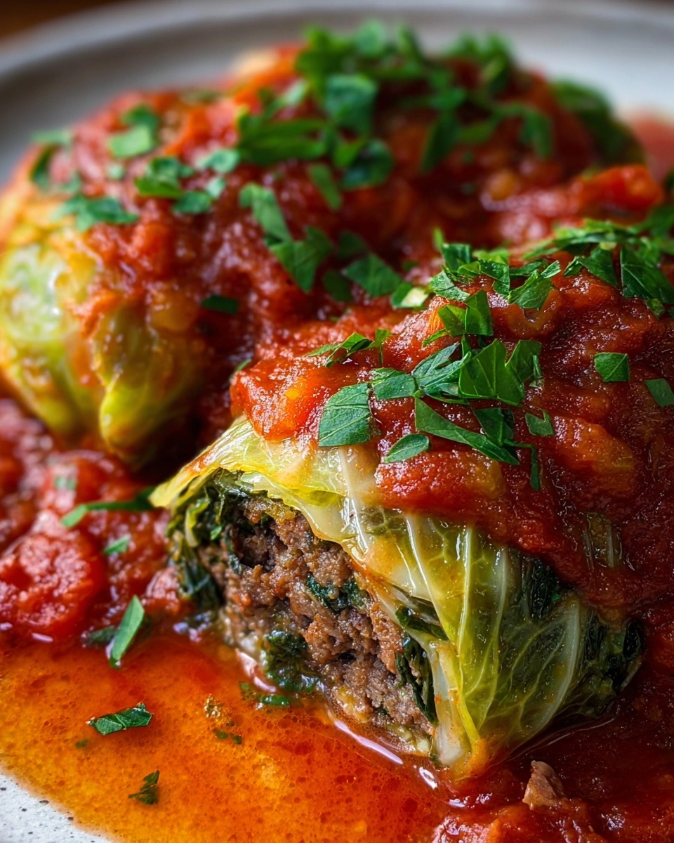 Creole Cabbage Rolls Recipe - Recipe Image