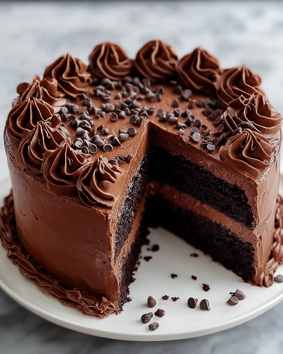 Keto Chocolate Cake Recipe - Recipe Image