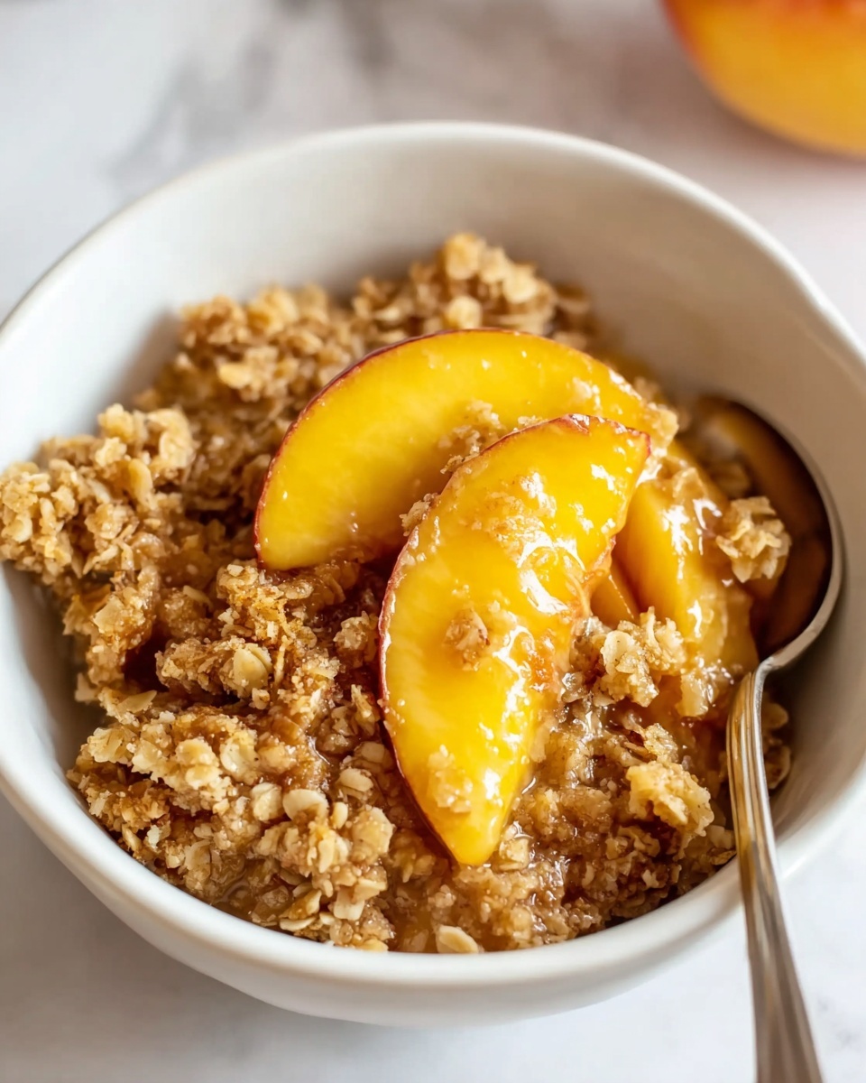 Peach Crisp Recipe - Recipe Image
