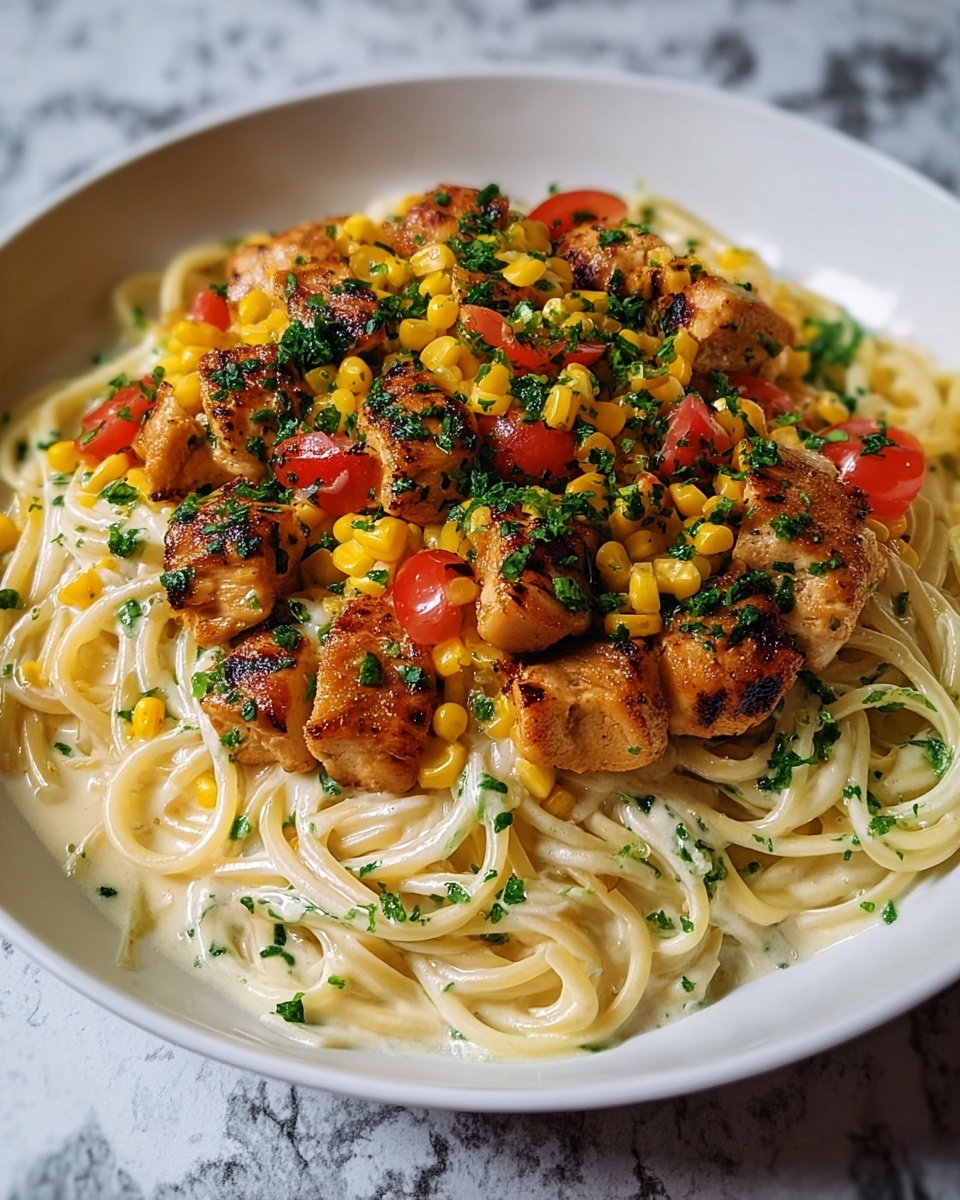 Cowboy Butter Chicken Linguine Recipe - Recipe Image