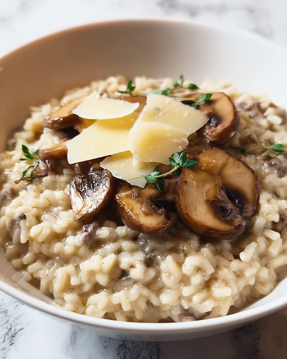 Mushroom and Chestnut Risotto: A Comforting and Elegant Meal Recipe - Recipe Image