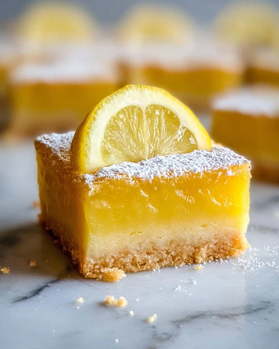 Classic Lemon Bars Recipe - Recipe Image