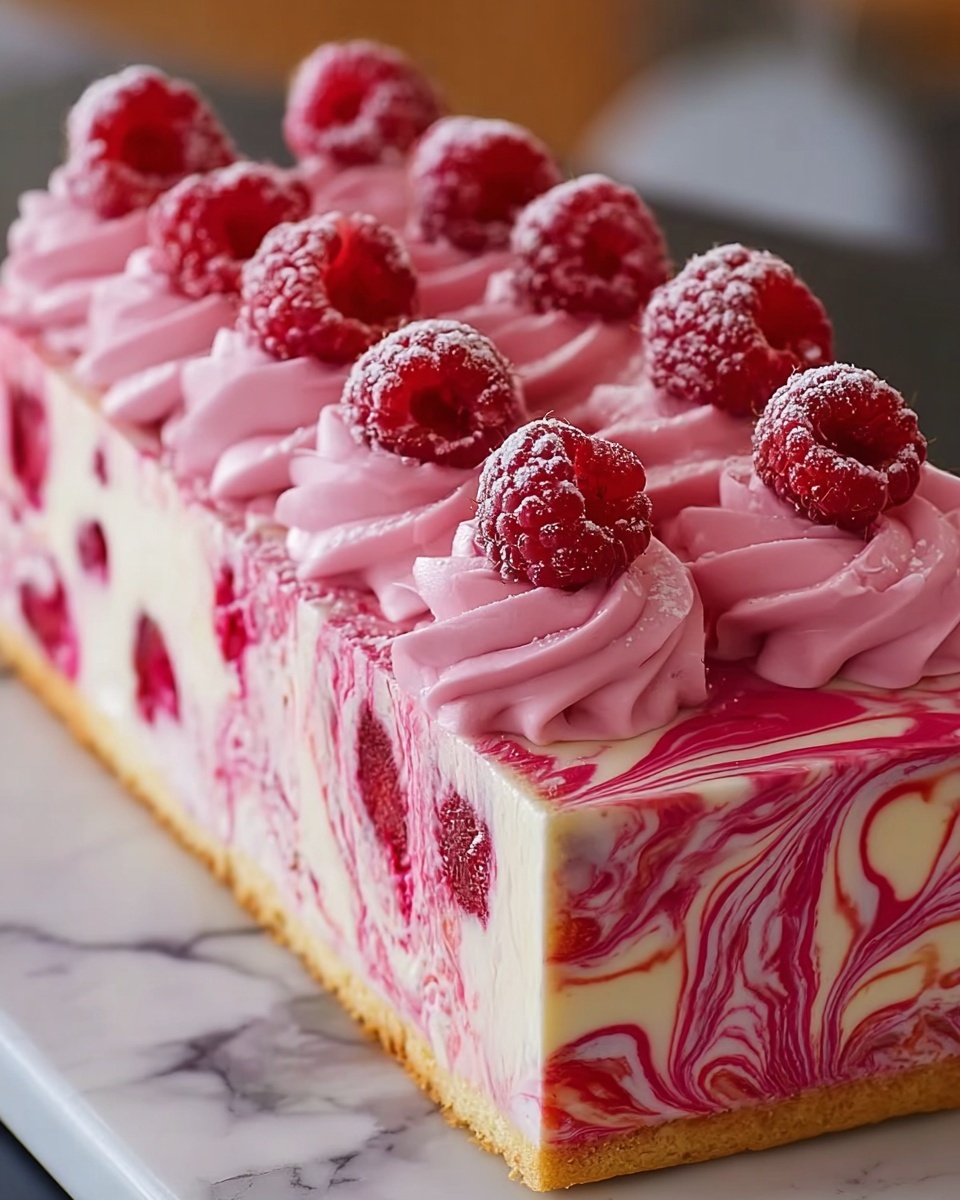 Iced VoVo Strawberry Slice Recipe - Recipe Image