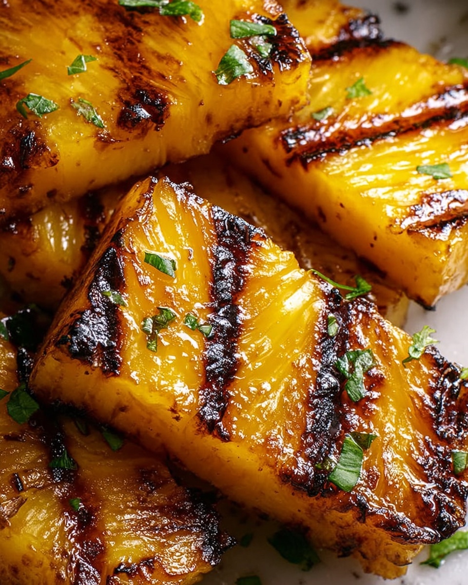 Grilled Pineapple: A Sweet and Smoky Tropical Delight Recipe - Recipe Image