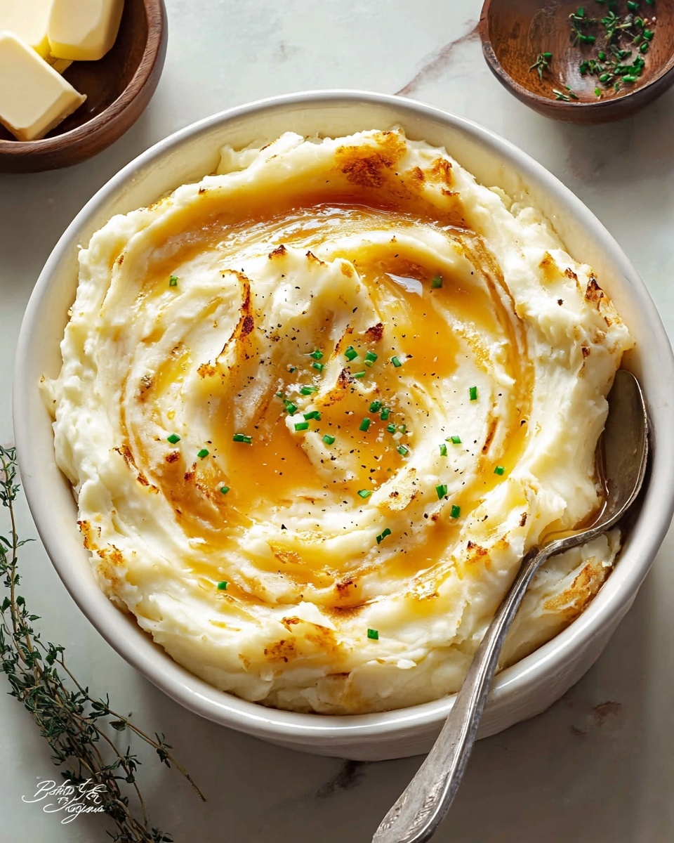 Cream Cheese Mashed Potatoes Recipe - Recipe Image