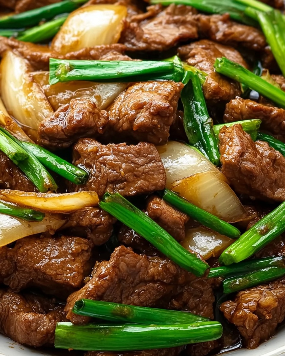 Chinese Beef and Onion Stir-Fry Recipe - Recipe Image