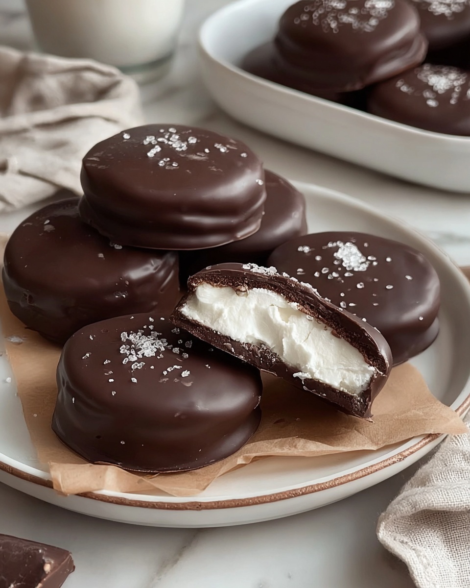 Homemade Peppermint Patties Recipe - Recipe Image