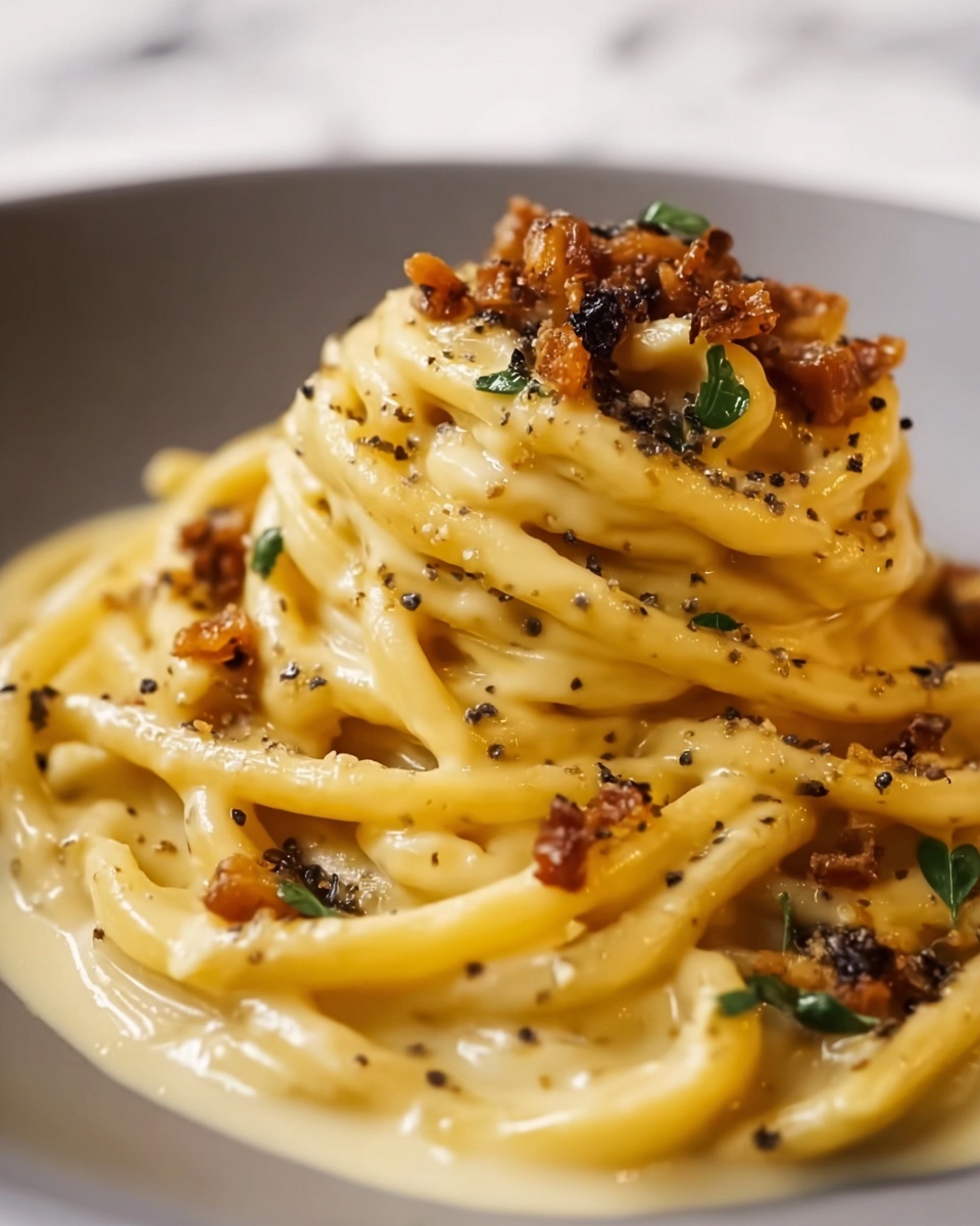 Vegetarian Carbonara Recipe - Recipe Image