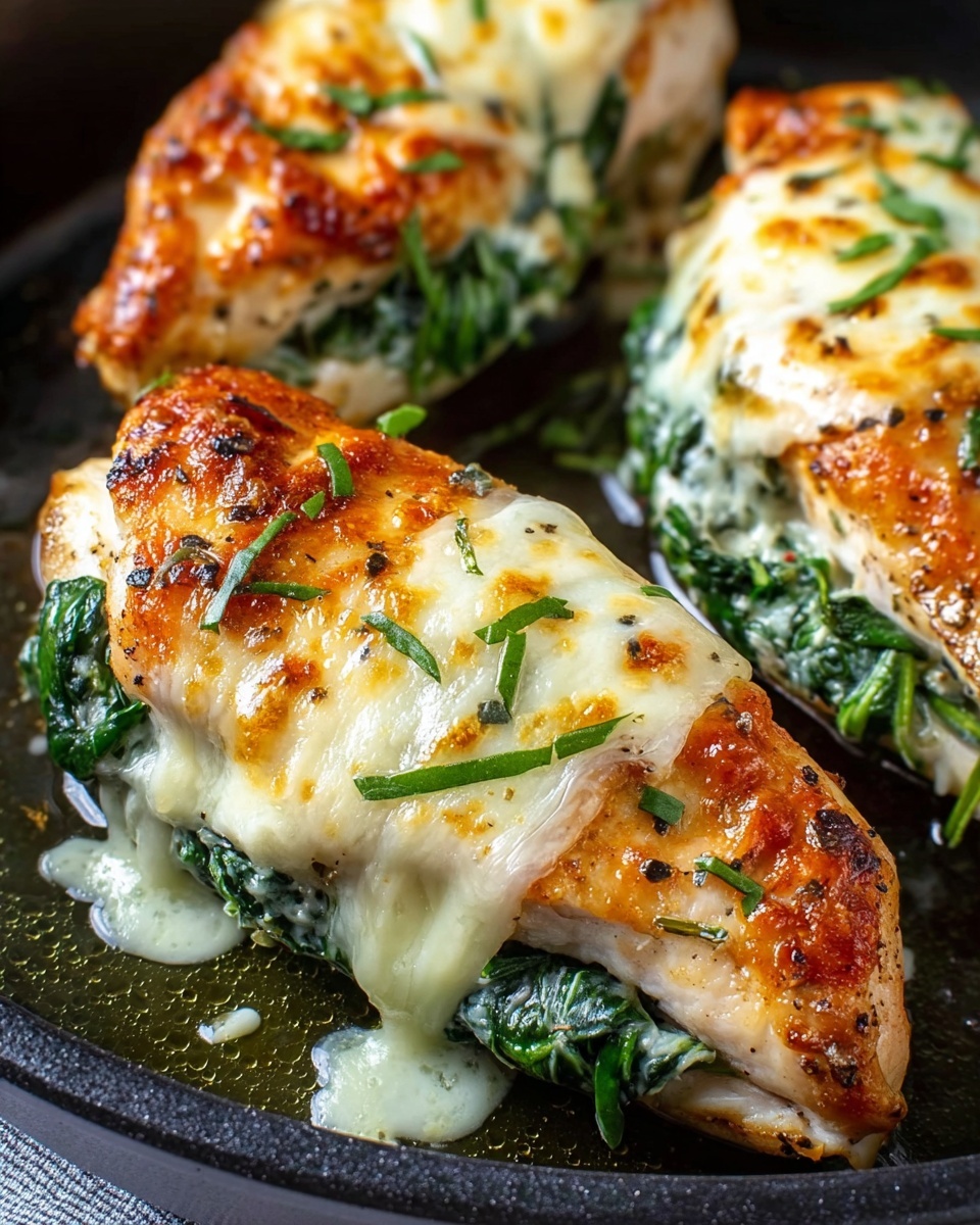 Spinach Stuffed Chicken Breast Recipe - Recipe Image
