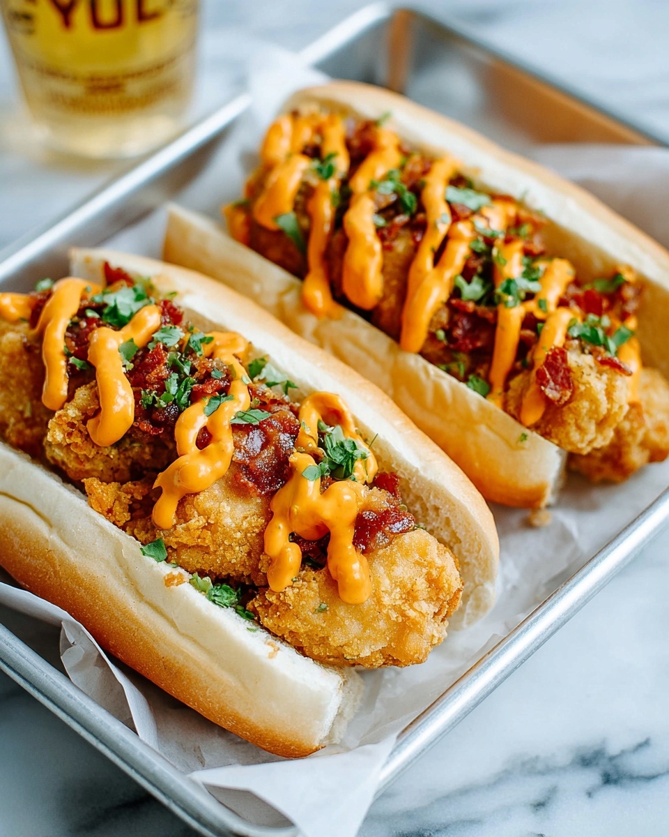 Southern Chicken Bird Dog Sandwich Recipe - Recipe Image