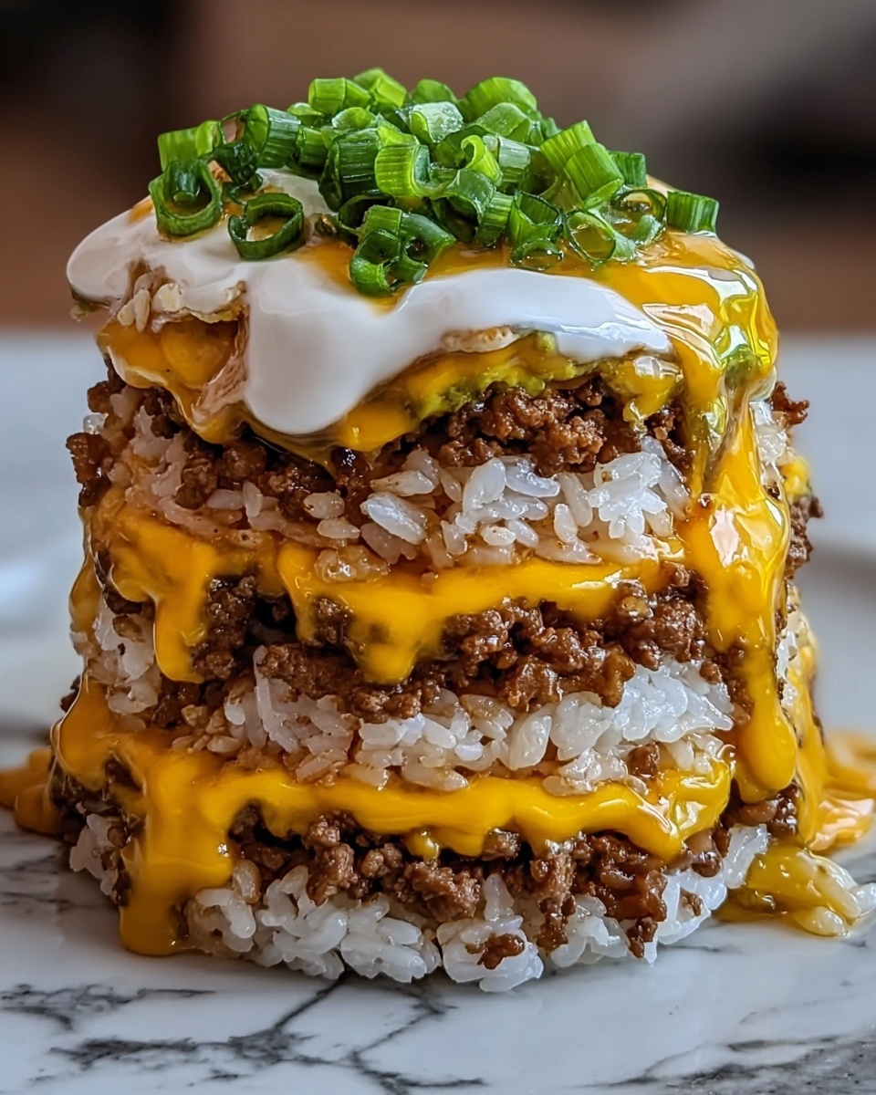 Bulgogi Chicken Rice Stack Recipe - Recipe Image