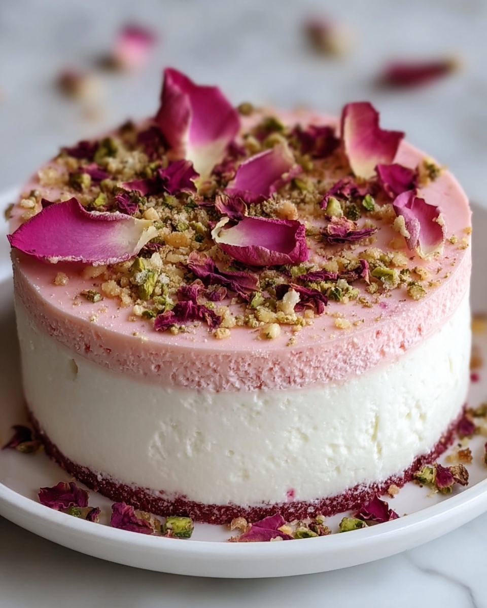 Rose Milk Cake Recipe - Recipe Image