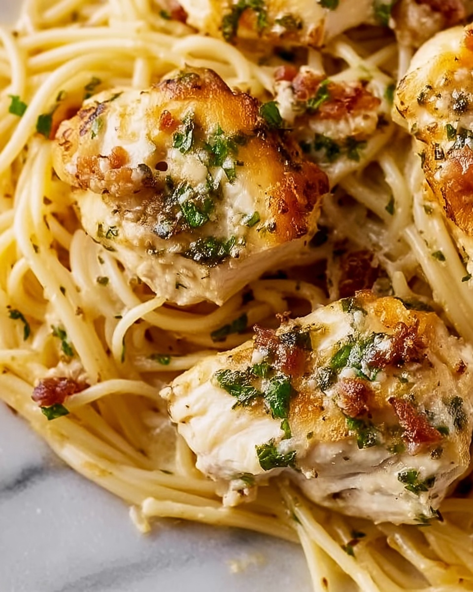 Monterey Chicken Spaghetti Casserole Recipe - Recipe Image