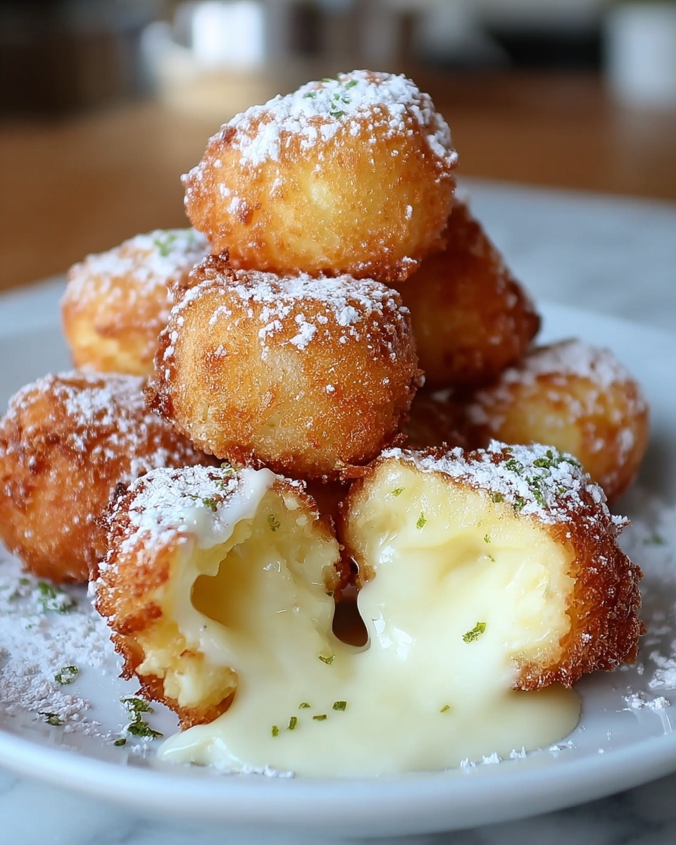 Crispy Fried Cheesecake Bites Recipe - Recipe Image