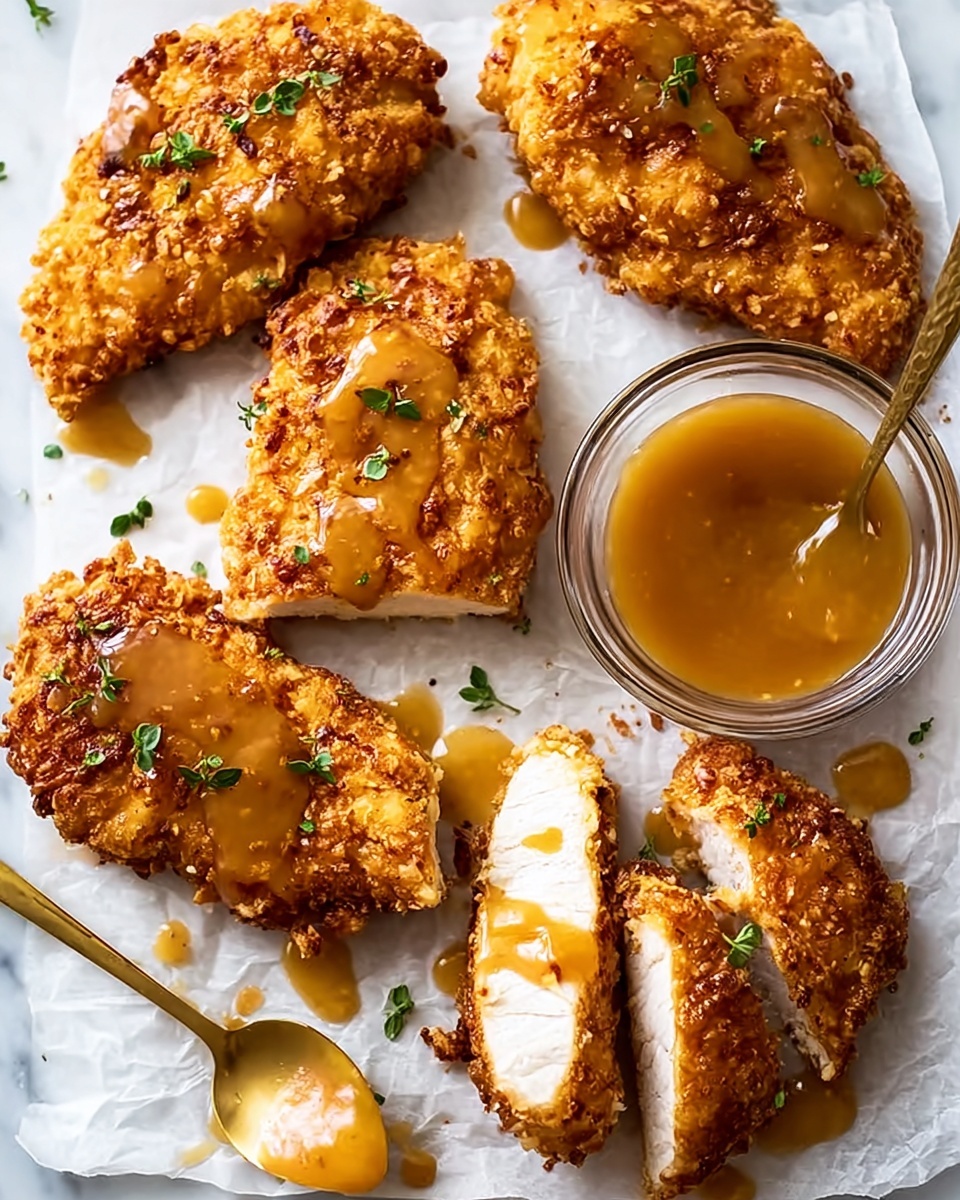 Hot Honey Crunch Chicken Recipe - Recipe Image