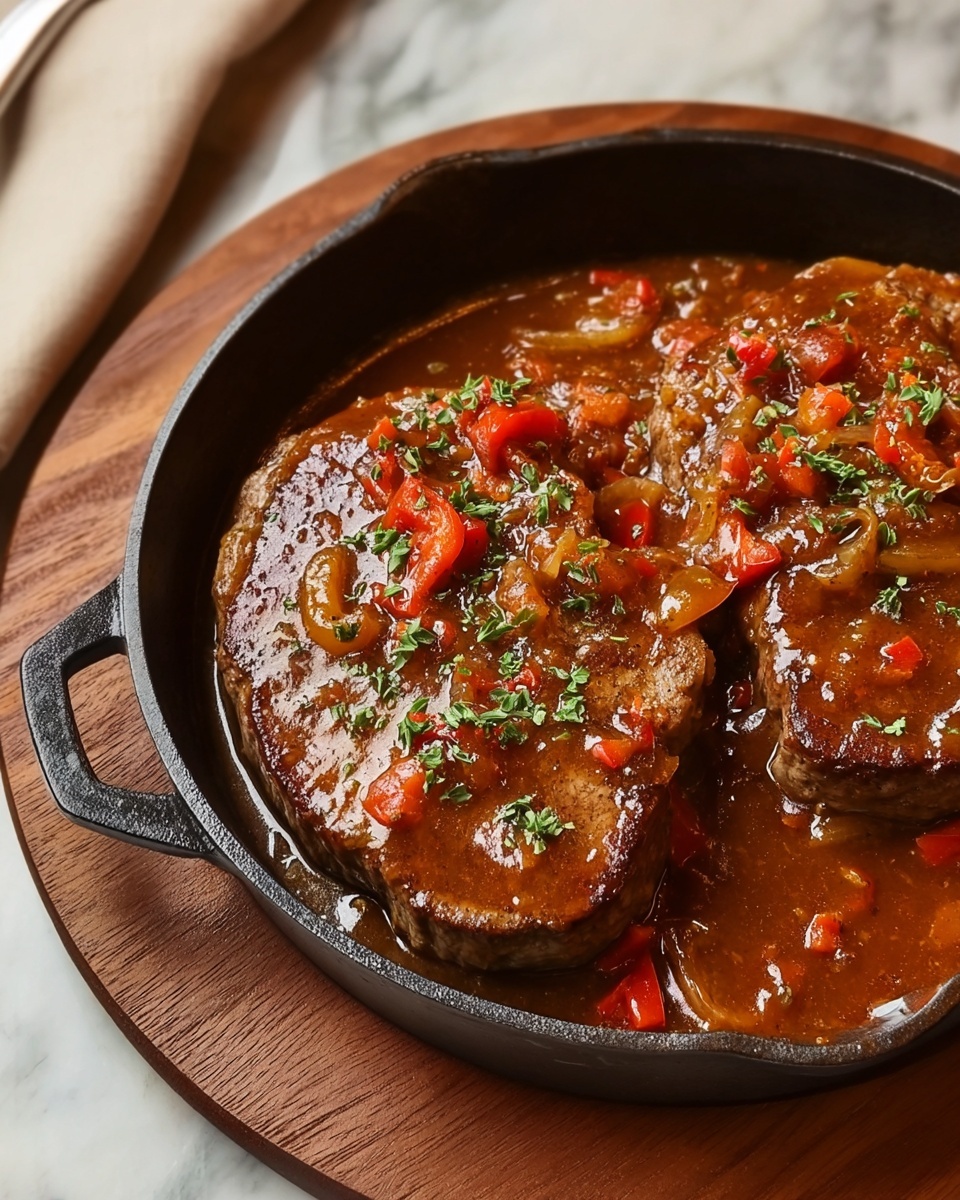 Smothered Swiss Steak Recipe - Recipe Image