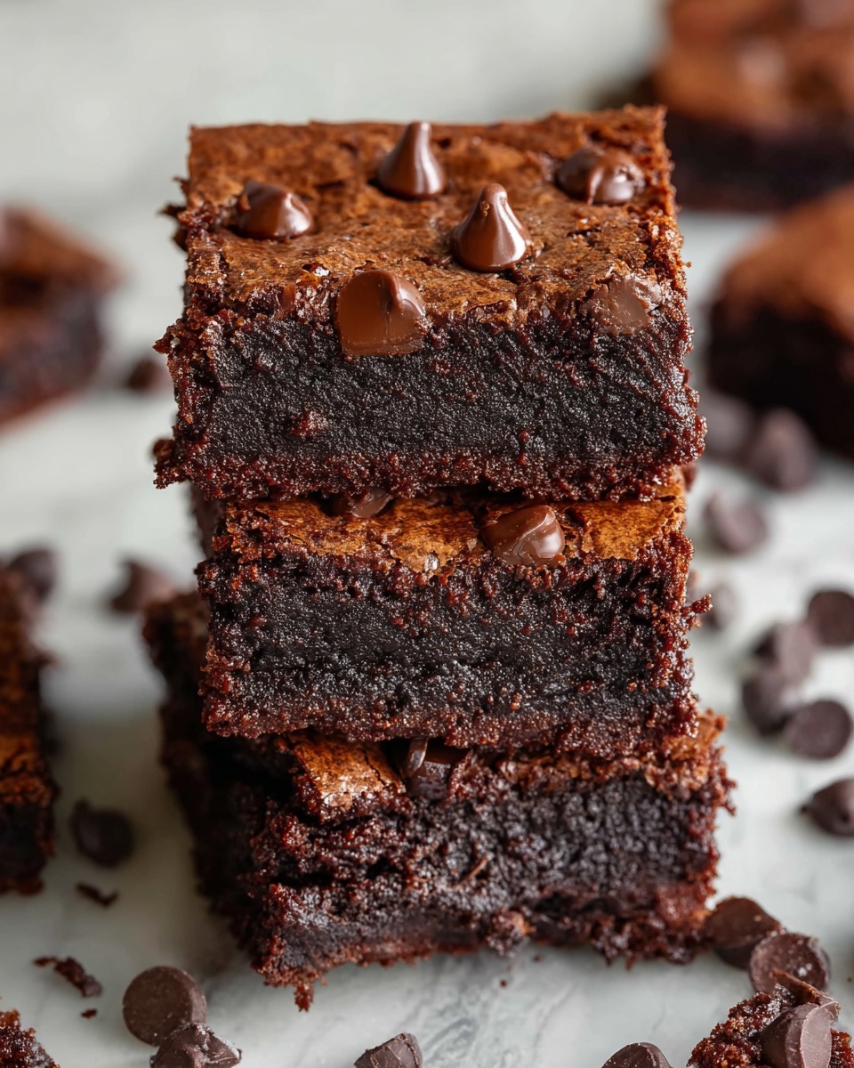 Vegan Zucchini Brownies Without Added Sugar Recipe - Recipe Image