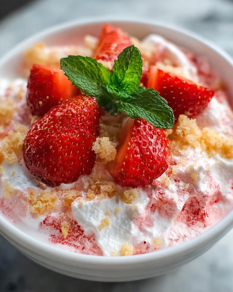 Strawberry Shortcake Dessert Dip Recipe - Recipe Image