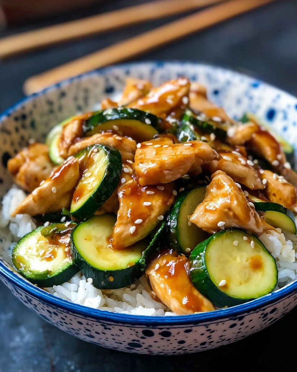 Chicken Zucchini Stir Fry Recipe - Recipe Image