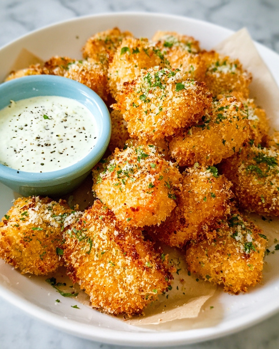 Parmesan Fish Nuggets Recipe - Recipe Image