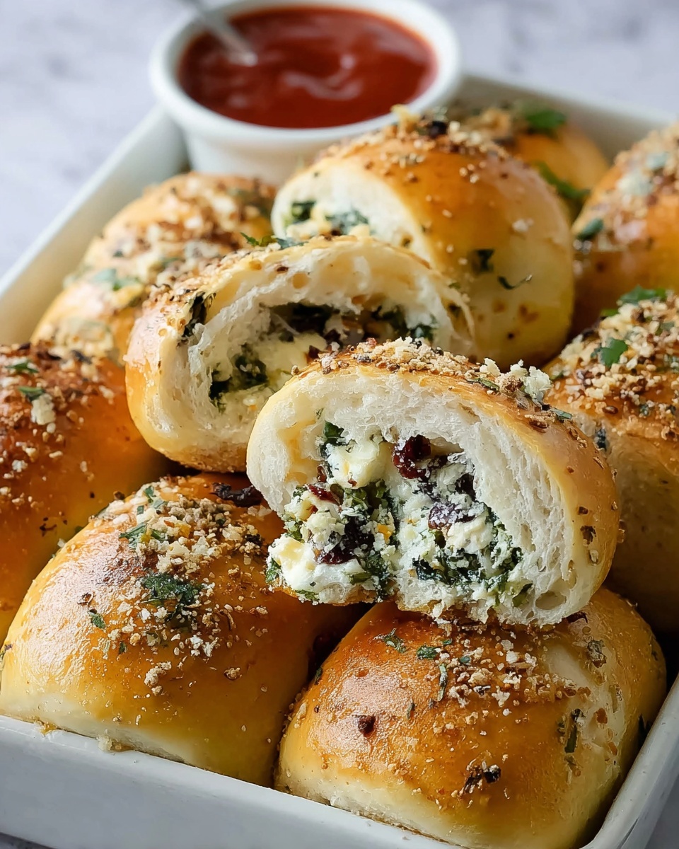 Spinach and Ricotta Rolls Recipe - Recipe Image