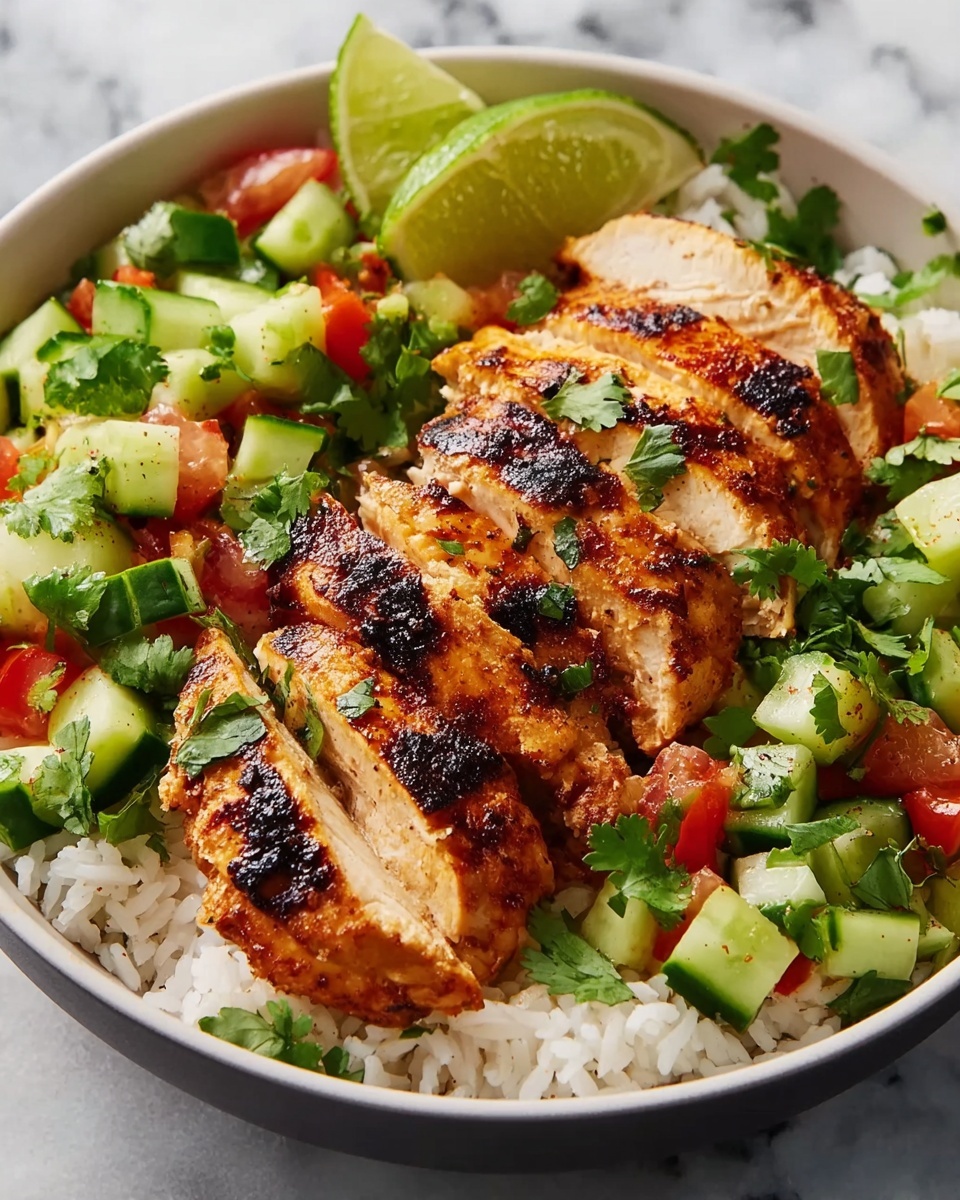 Cajun Chicken with Coriander and Lime Rice Recipe - Recipe Image