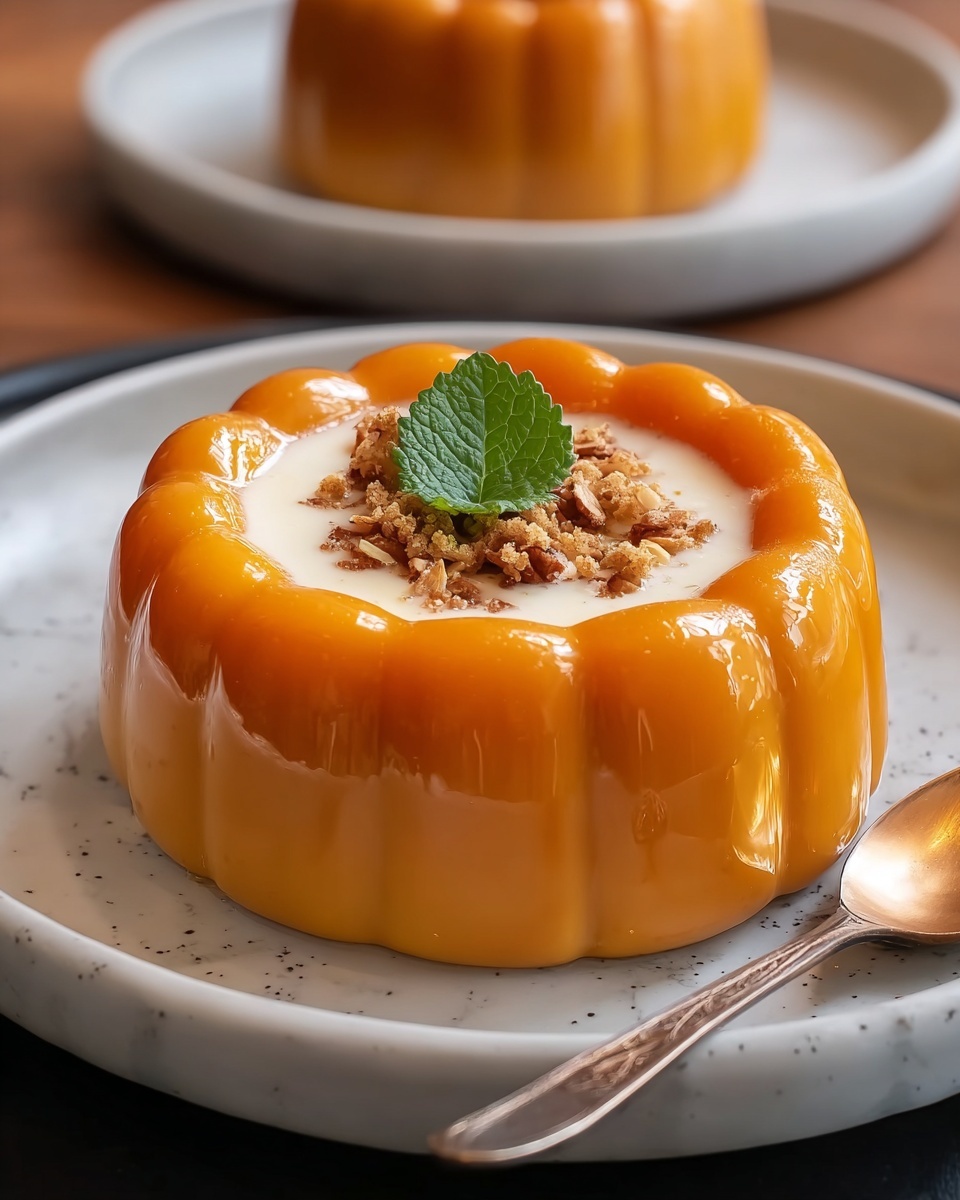 Sangkaya Faktong: Thai Kabocha Pumpkin Custard Recipe - Recipe Image