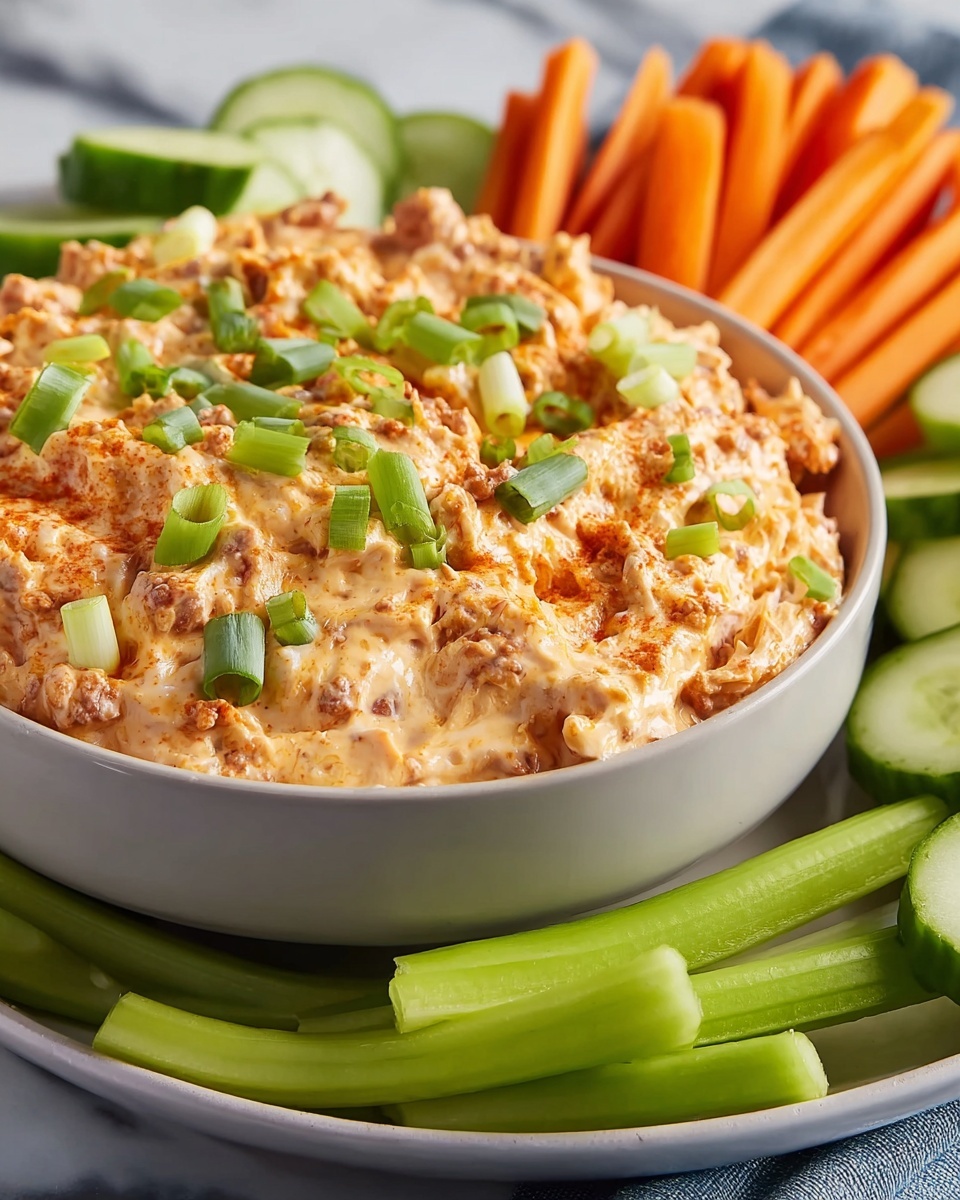 Vegetarian Buffalo Chicken Dip Recipe - Recipe Image