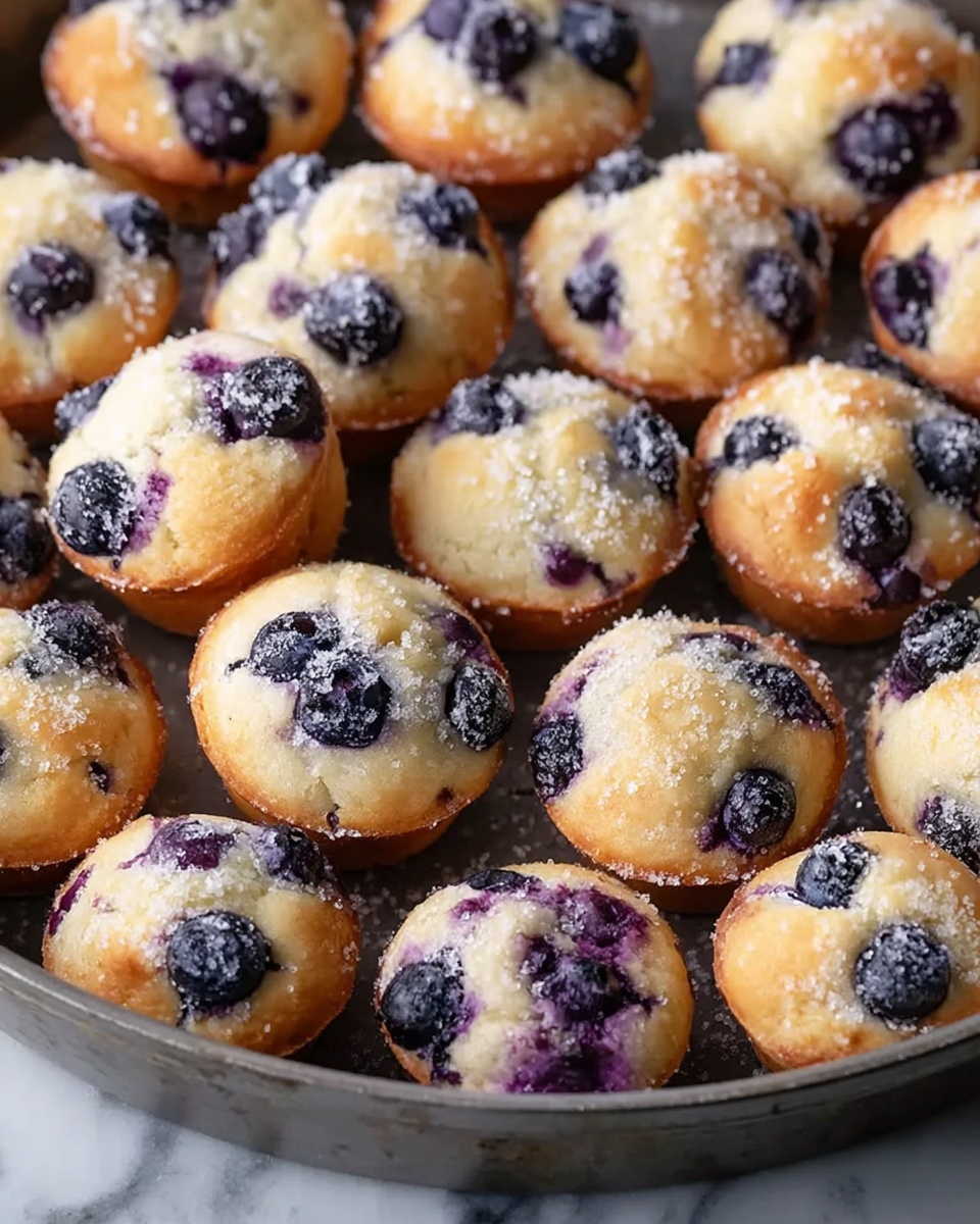 Baked Blueberry Fritter Bites Recipe - Recipe Image